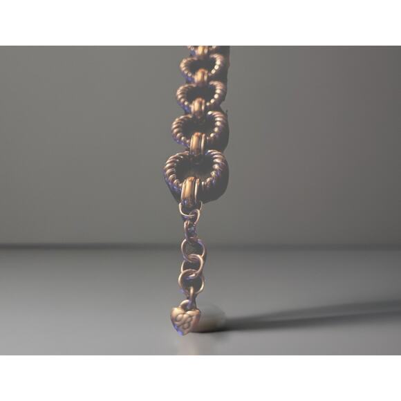 Brighton Bracelet Kindred Link Two Tone with Lobster Claw Clasp adjustable 8.50" - Picture 6 of 9